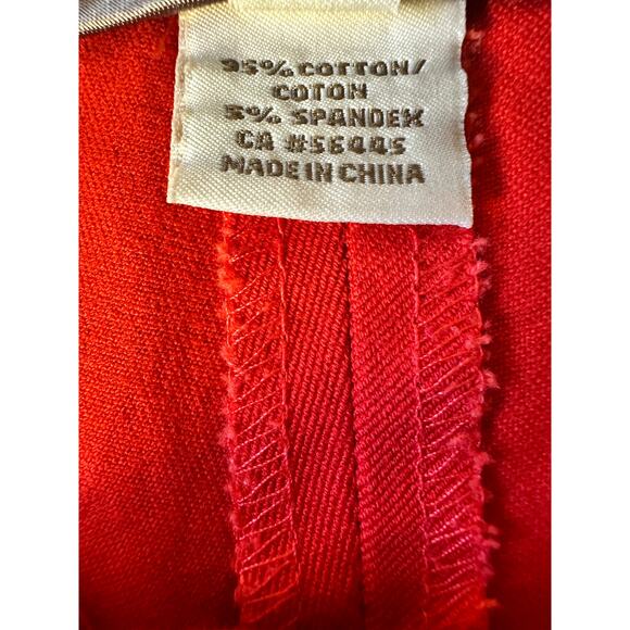 J.Crew Minnie Pants Orange Size 2 – Slim Fit Stretch Trousers - Picture 7 of 10